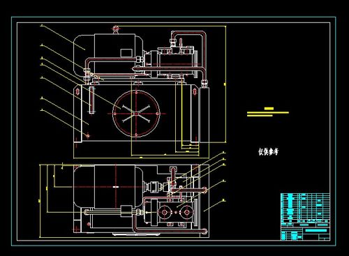 液压泵站装配图纸资源与设计指南