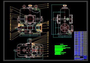 链式运输机蜗杆减速器装配图CAD图纸资源介绍