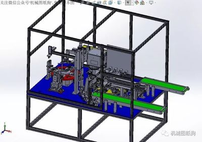 非标数模 基于SolidWorks的自动上下料凸轮分切机3D模型设计与制造装配解析